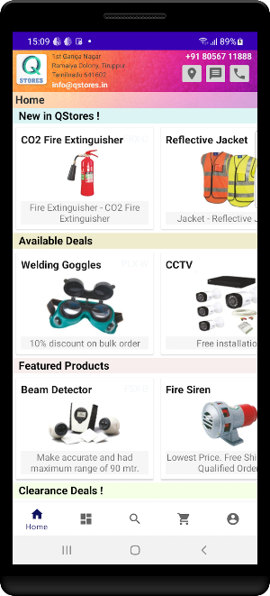 Qstores - Fire & Safety Screenshot 0