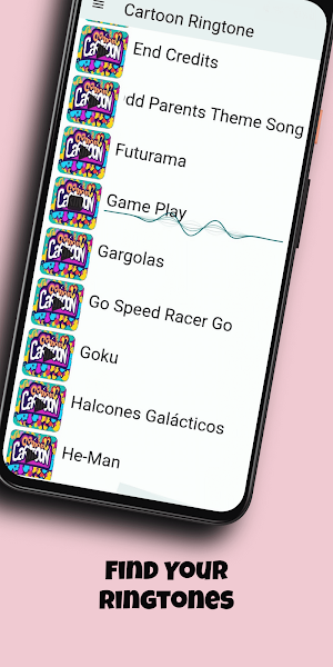 Cartoon ringtone - sounds Screenshot 2