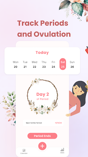 Period & Pregnancy Tracker Screenshot 0