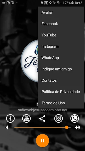 Rádio Jesus é o Caminho Screenshot 2