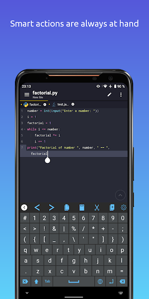 Programmers keyboard PRO Screenshot 1