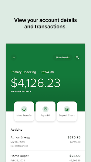 Democracy FCU Mobile Screenshot 3