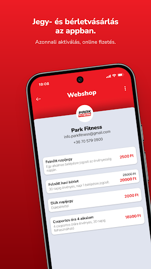 Park Fitness Screenshot 1