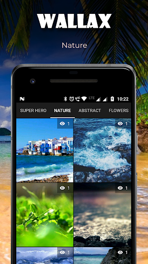 Wallax - HD Wallpapers Screenshot 1