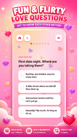 Love Quiz Game Screenshot 1