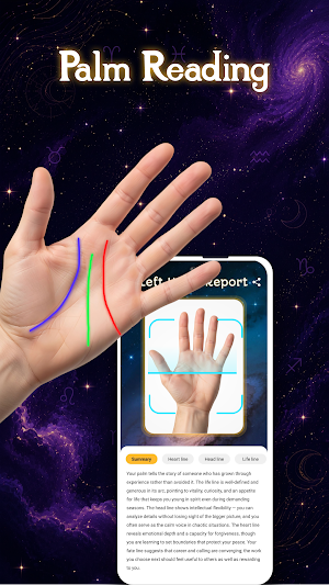 Palm Reader: Tarot & Zodiac Screenshot 0