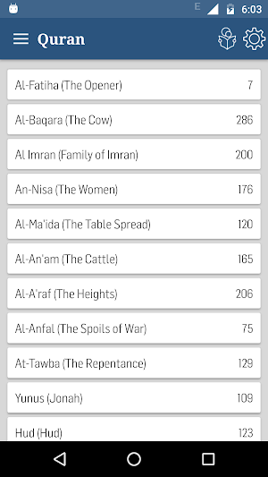 Spanish Quran Screenshot 2