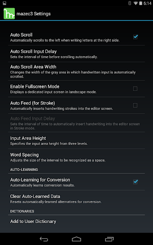 mazec3 Handwriting Recognition Screenshot 3