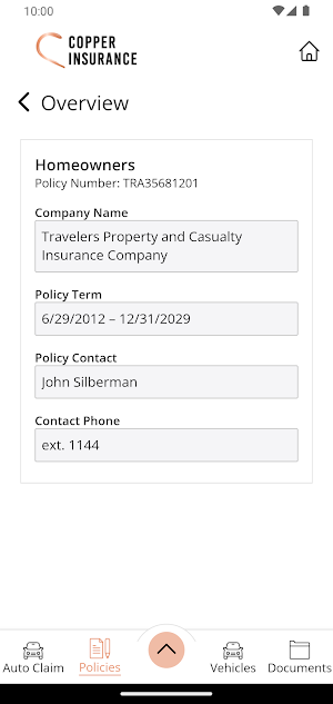 Copper Insurance Screenshot 3