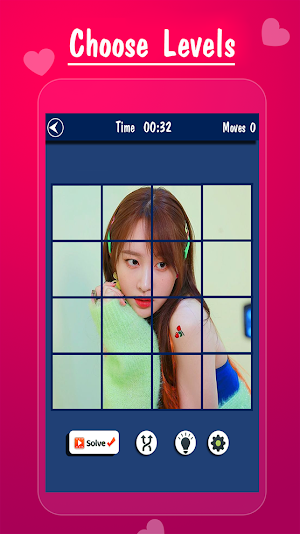Slide Puzzle EXID Game Screenshot 0