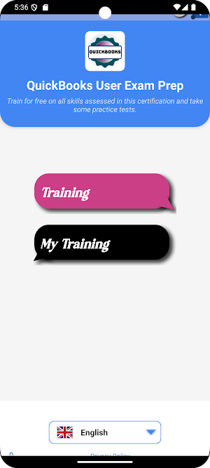 QuickBooks User Exam Prep Screenshot 0