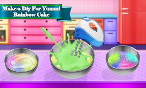 Rain Bow Cake Maker Screenshot 2