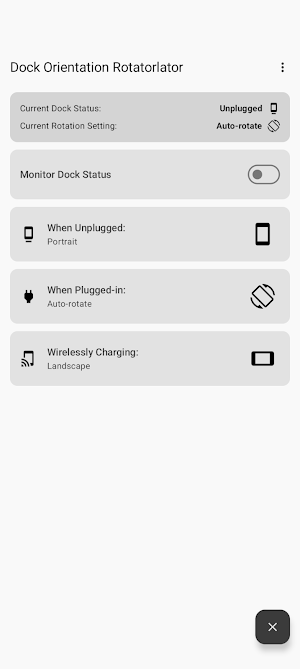 Dock Orientation Rotatorlator Screenshot 1