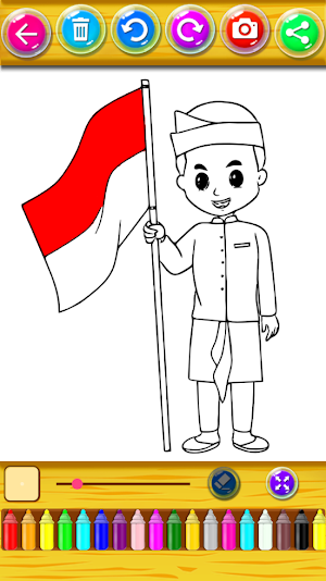 Mewarnai Baju Adat Indonesia Screenshot 0
