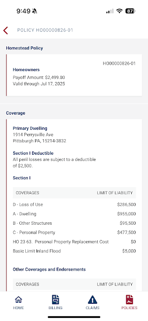 MyKey Mobile - TPC Insurance Screenshot 3