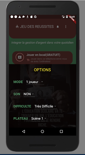Jeu Des Réussites Screenshot 3