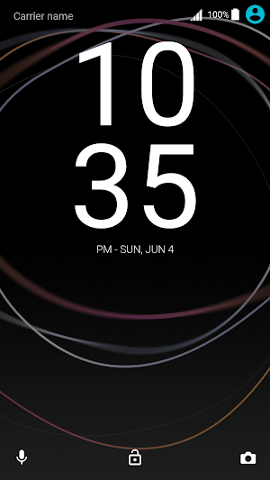 Loops Theme (Black) Screenshot 2