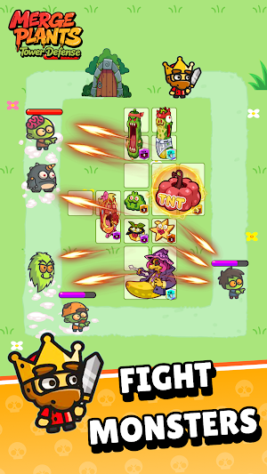 Merge Plants: Tower Defense Screenshot 2