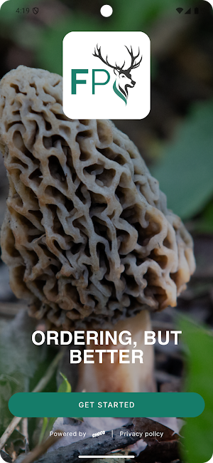 Forest Produce Ordering Screenshot 0