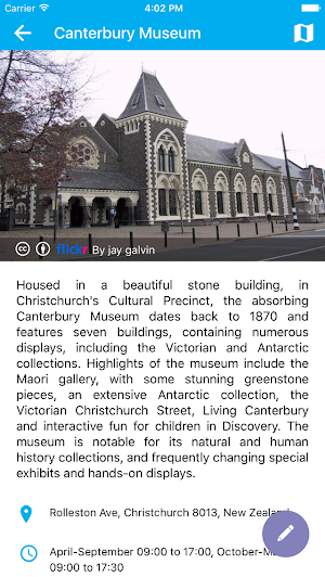 Christchurch Travel Guide Screenshot 2
