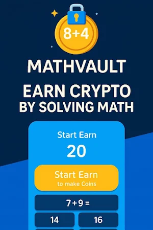 MathVault: Fun Brain Math Game Screenshot 0