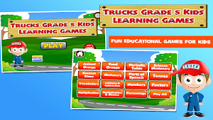 Trucks Fifth Grade Learning Games Screenshot 0