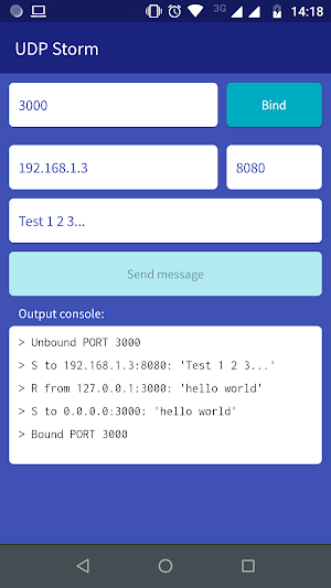 UDP Storm Screenshot 1