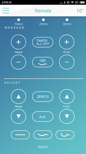 Dunlopillo Remote Screenshot 0