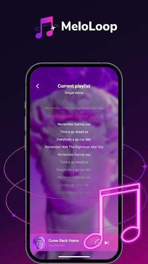 MeloLoop: Offline Music Player Screenshot 1