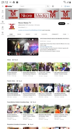NKORE MEDIA TV Screenshot 2