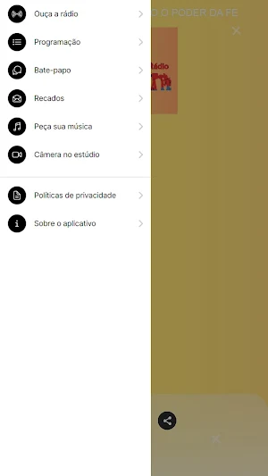 TV  E RADIO O PODER DA FE Screenshot 1