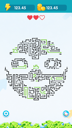 Arrow Escape Lines Screenshot 2
