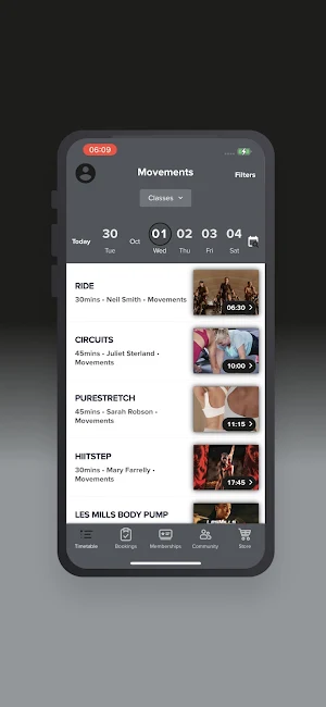 The Movements App Screenshot 3