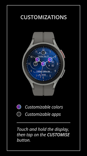DADAM70B Analog Watch Face Screenshot 2