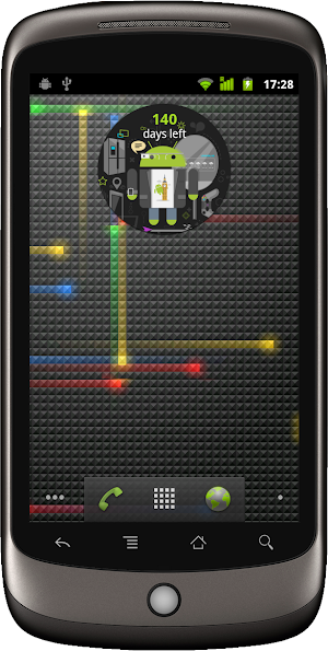 Droidcon London Countdown Screenshot 1