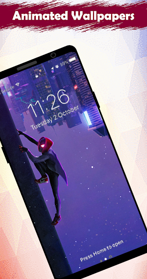 Live Wallpapers Miles Morales Screenshot 3