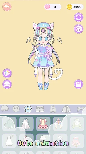 DIY Anime Doll: Dress Up Game Screenshot 2