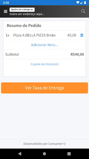 Bella Pizza Prata MG Screenshot 2