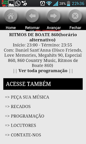 Rádio Atividade 860 Screenshot 1