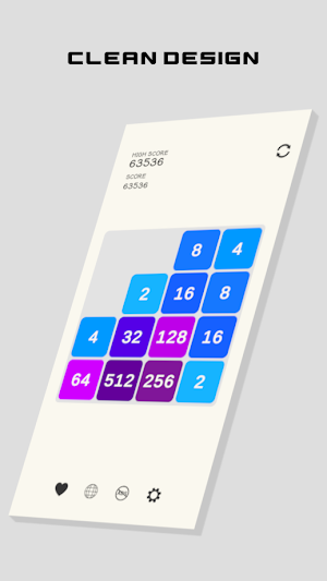 2048: The Clean One Screenshot 0