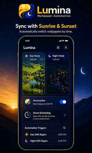 Lumina: Automated Wallpapers Screenshot 0