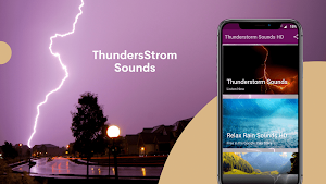 Thunderstorm Sound - Rain & Thunder Sounds Screenshot 0