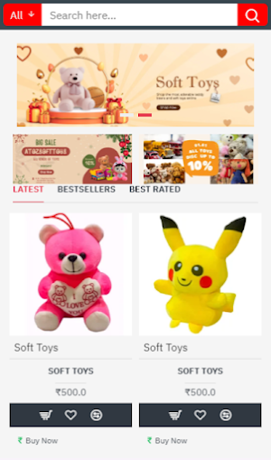 A to z softtoys Screenshot 1