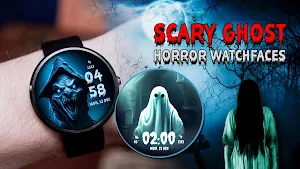 Scary Ghost Horror Watchfaces Screenshot 0