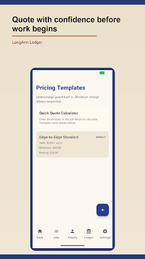 LongArm Ledger Screenshot 2