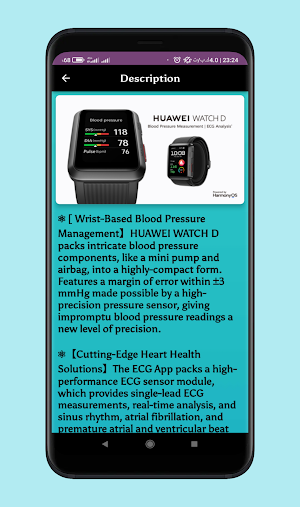 huawei watch d guide Screenshot 1