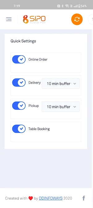 Sipo Admin Screenshot 2