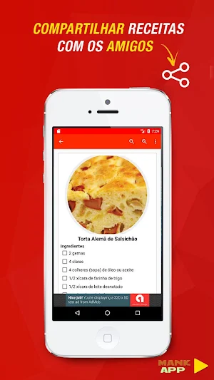 Receitas de Torta de Liquidifi Screenshot 3