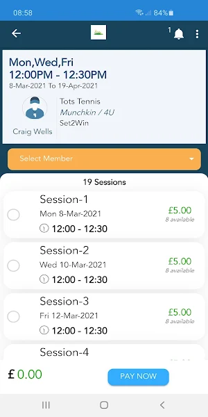 Set2Win Tennis Screenshot 2