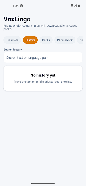 VoxLingo Screenshot 1